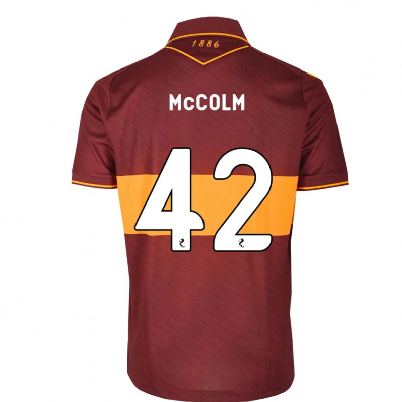 Danxen Homem Camisola Rocco Mccolm #42 Laranja Marrom Alternativa 2026/27 Camisa Brasil