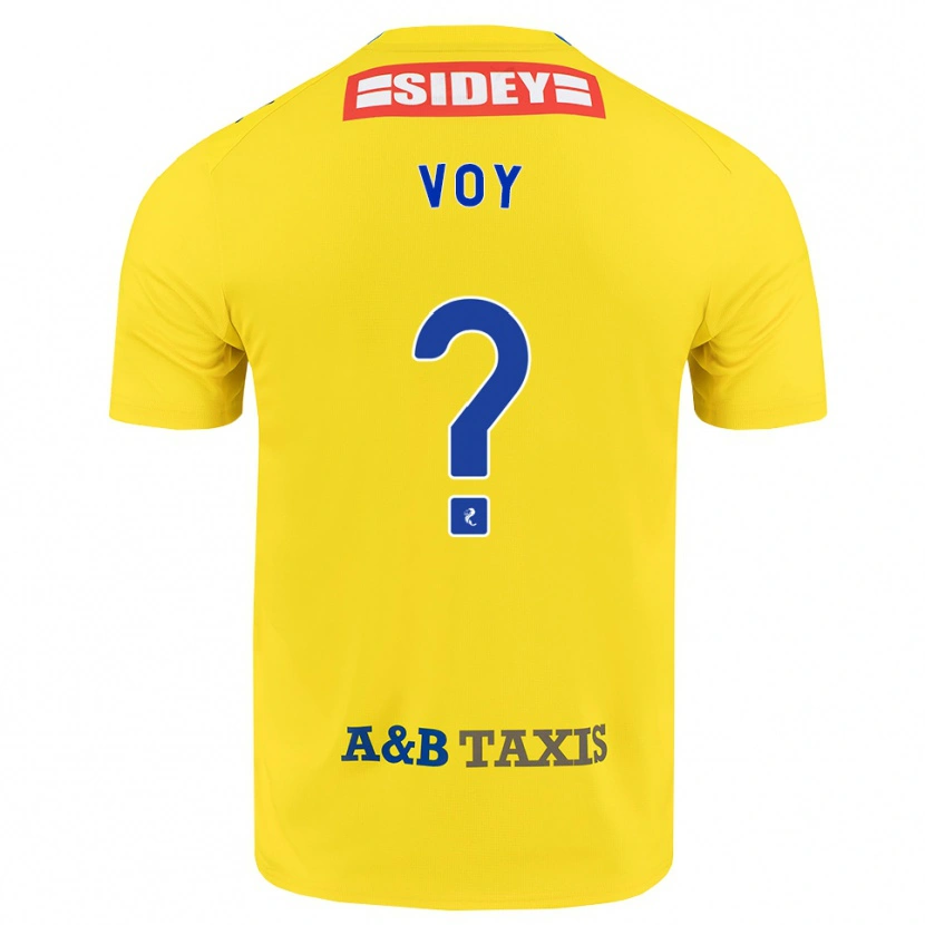 Danxen Homem Camisola Cole Voy #0 Amarelo Azul Preto Alternativa 2026/27 Camisa Brasil