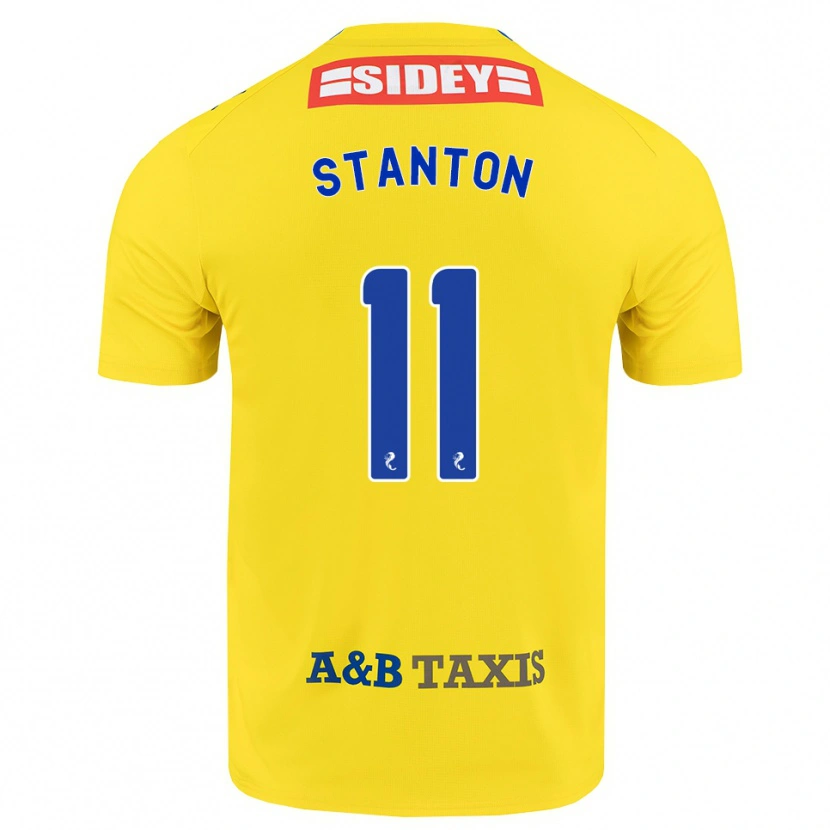 Danxen Homem Camisola Sam Stanton #11 Amarelo Azul Preto Alternativa 2026/27 Camisa Brasil