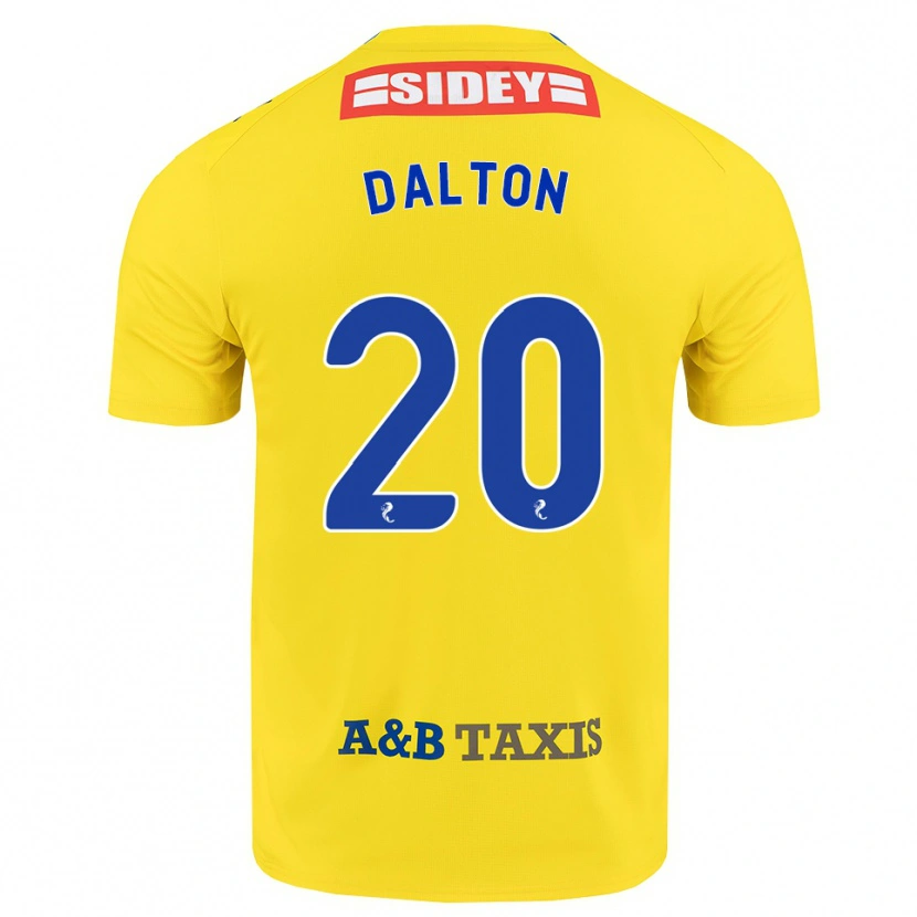 Danxen Homem Camisola Sean Dalton #20 Amarelo Azul Preto Alternativa 2026/27 Camisa Brasil
