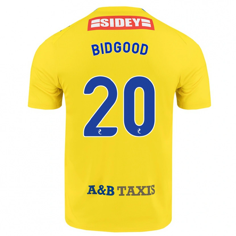 Danxen Homem Camisola Aoife Bidgood #20 Amarelo Azul Preto Alternativa 2026/27 Camisa Brasil