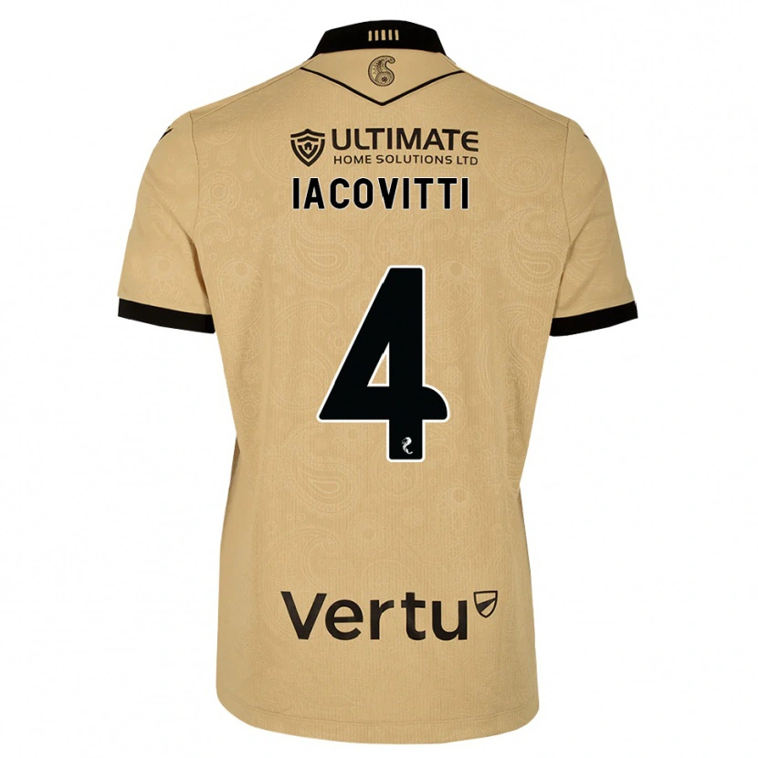 Danxen Homem Camisola Alex Iacovitti #4 Madeira Queimada Preto Alternativa 2026/27 Camisa Brasil