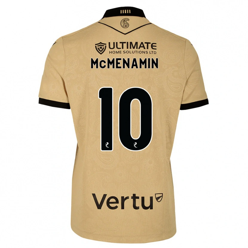 Danxen Homem Camisola Conor Mcmenamin #10 Madeira Queimada Preto Alternativa 2026/27 Camisa Brasil