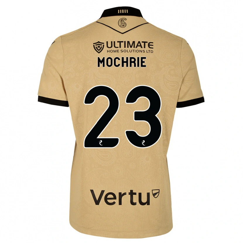 Danxen Homem Camisola Chris Mochrie #23 Madeira Queimada Preto Alternativa 2026/27 Camisa Brasil