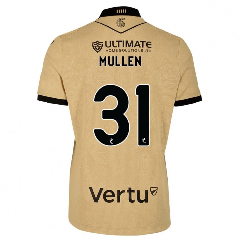 Danxen Homem Camisola Ryan Mullen #31 Madeira Queimada Preto Alternativa 2026/27 Camisa Brasil