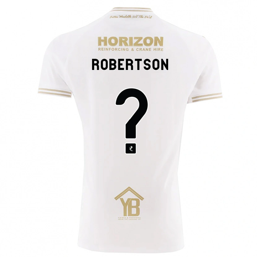 Danxen Homem Camisola Erin Robertson #0 Trigo Branco Alternativa 2026/27 Camisa Brasil