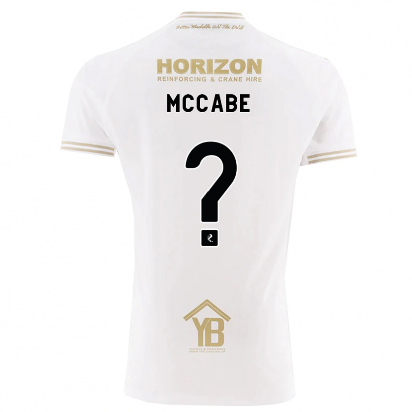 Danxen Homem Camisola Karen Mccabe #0 Trigo Branco Alternativa 2026/27 Camisa Brasil