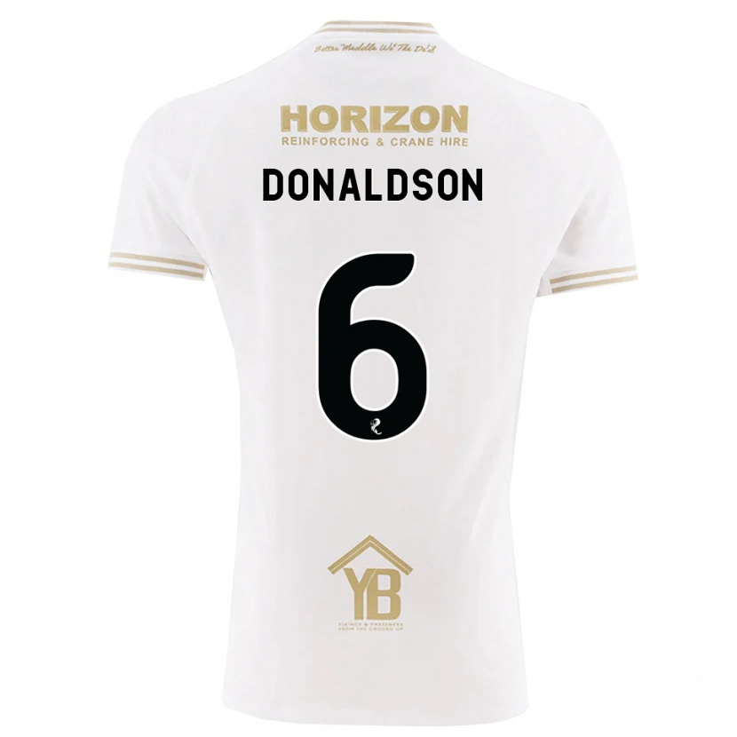 Danxen Homem Camisola Coll Donaldson #6 Trigo Branco Alternativa 2026/27 Camisa Brasil