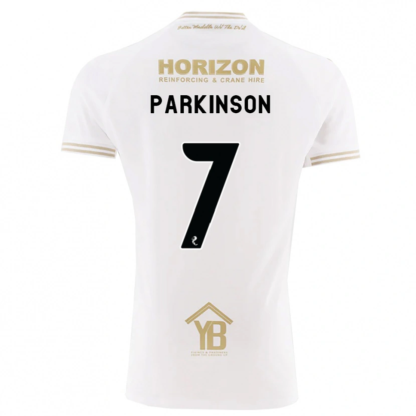 Danxen Homem Camisola Ben Parkinson #7 Trigo Branco Alternativa 2026/27 Camisa Brasil