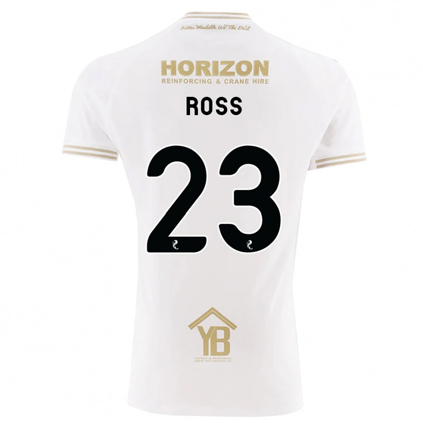 Danxen Homem Camisola Ethan Ross #23 Trigo Branco Alternativa 2026/27 Camisa Brasil