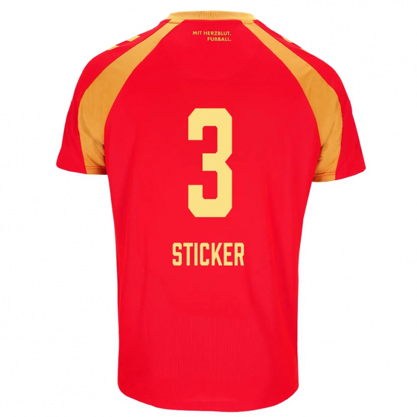 Danxen Homem Camisola Jonah Sticker #3 Vermelho Laranja Preto Alternativa 2026/27 Camisa Brasil