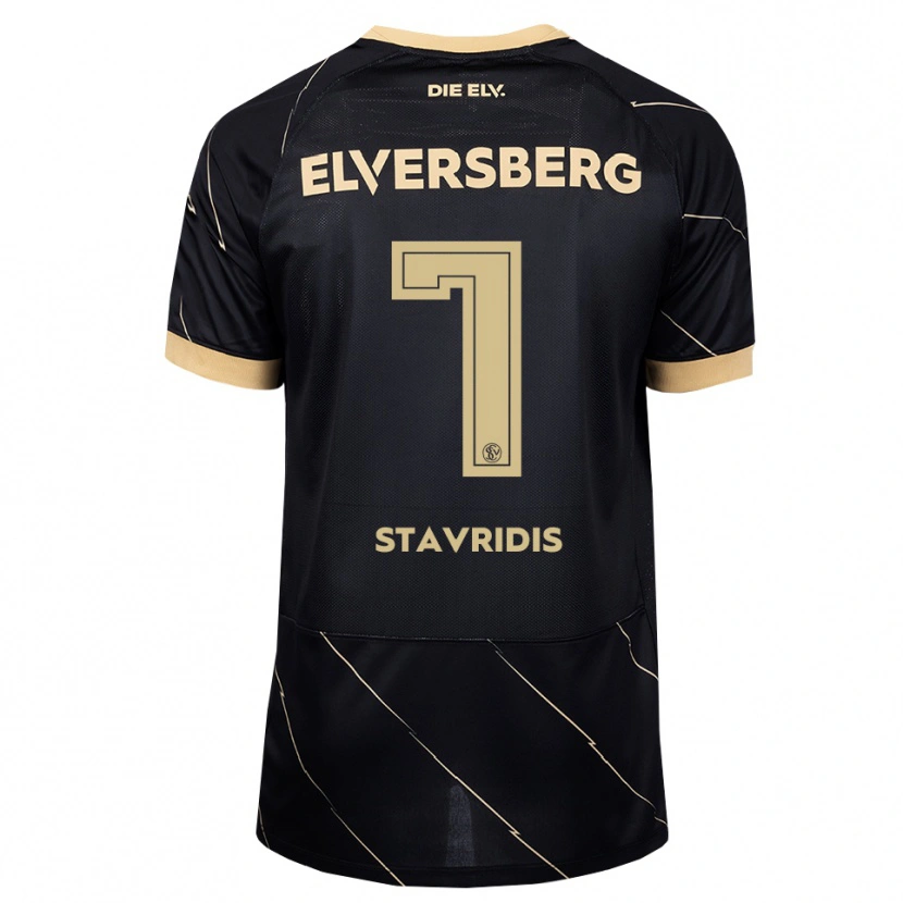 Danxen Homem Camisola Angelos Stavridis #7 Preto Marrom Alternativa 2026/27 Camisa Brasil