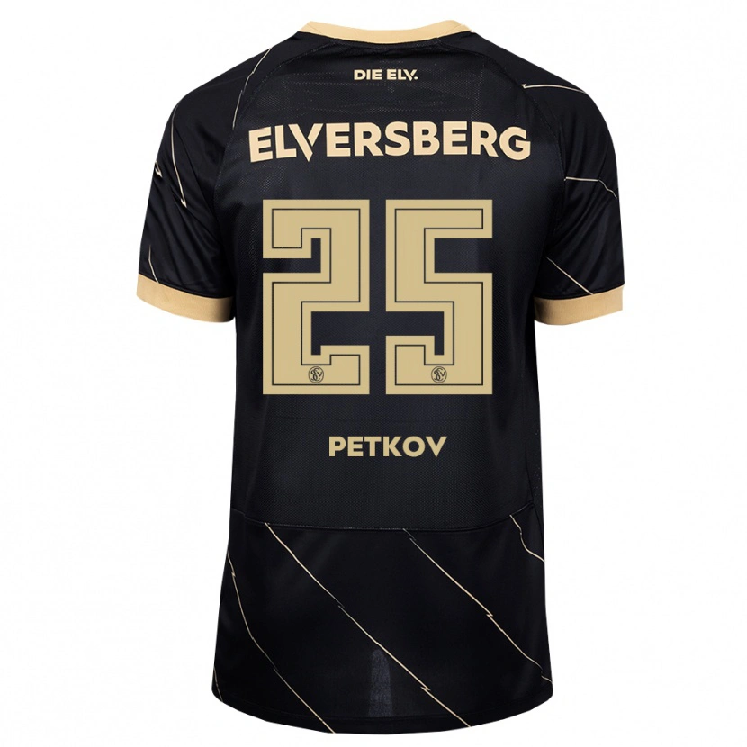 Danxen Homem Camisola Lukas Petkov #25 Preto Marrom Alternativa 2026/27 Camisa Brasil