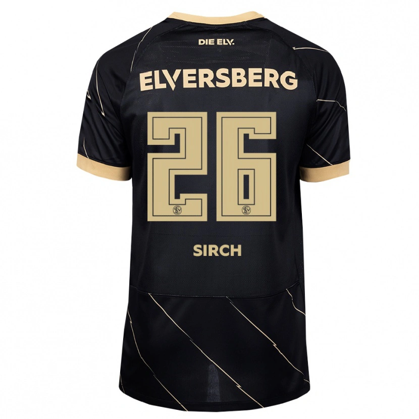 Danxen Homem Camisola Luca Sirch #26 Preto Marrom Alternativa 2026/27 Camisa Brasil