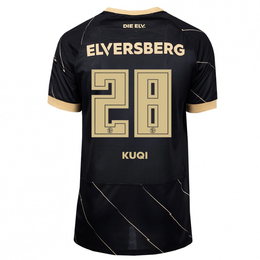 Danxen Homem Camisola Blero Kuqi #28 Preto Marrom Alternativa 2026/27 Camisa Brasil