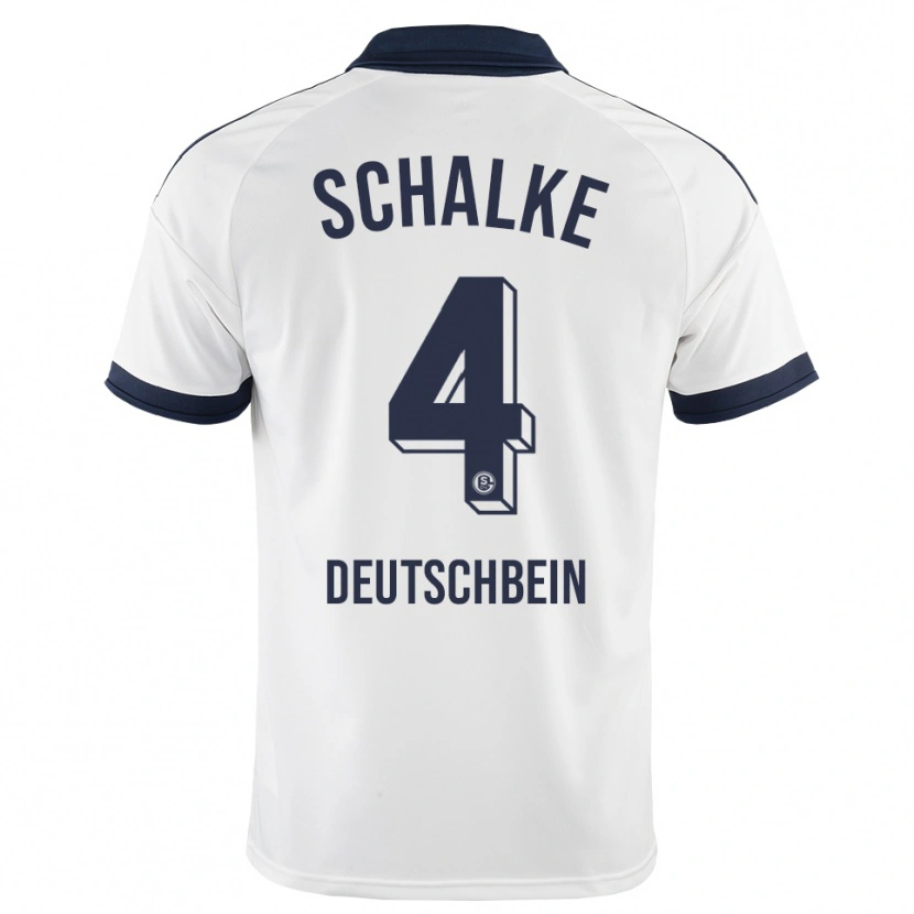 Danxen Homem Camisola Lasse Deutschbein #4 Preto Branco Alternativa 2026/27 Camisa Brasil
