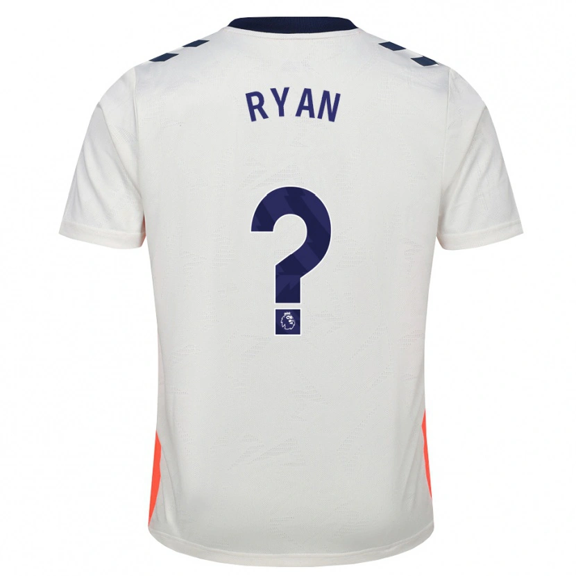 Danxen Homem Camisola Kain Ryan #0 Branco Laranja Azul Real Alternativa 2026/27 Camisa Brasil