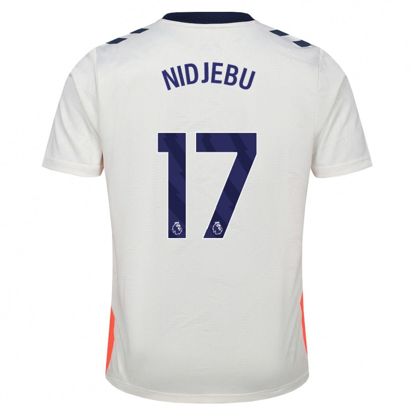 Danxen Homem Camisola Success Nidjebu #17 Branco Laranja Azul Real Alternativa 2026/27 Camisa Brasil