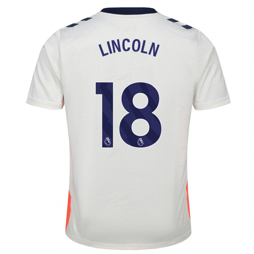 Danxen Homem Camisola Khavarni Lincoln #18 Branco Laranja Azul Real Alternativa 2026/27 Camisa Brasil