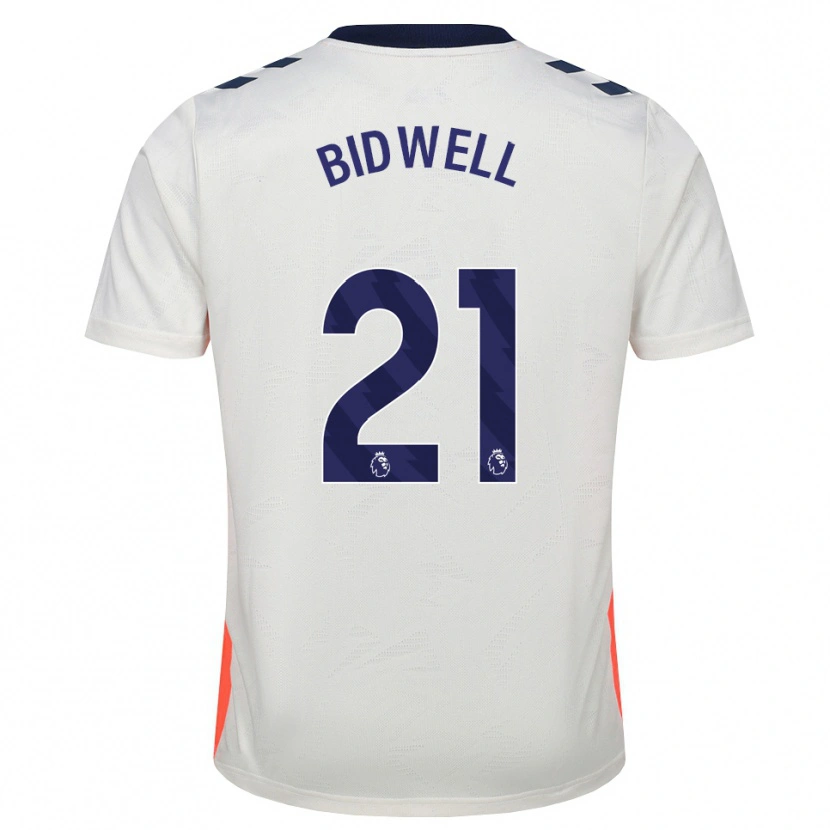 Danxen Homem Camisola Jake Bidwell #21 Branco Laranja Azul Real Alternativa 2026/27 Camisa Brasil
