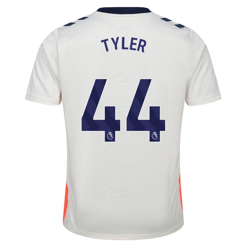 Danxen Homem Camisola Cian Tyler #44 Branco Laranja Azul Real Alternativa 2026/27 Camisa Brasil