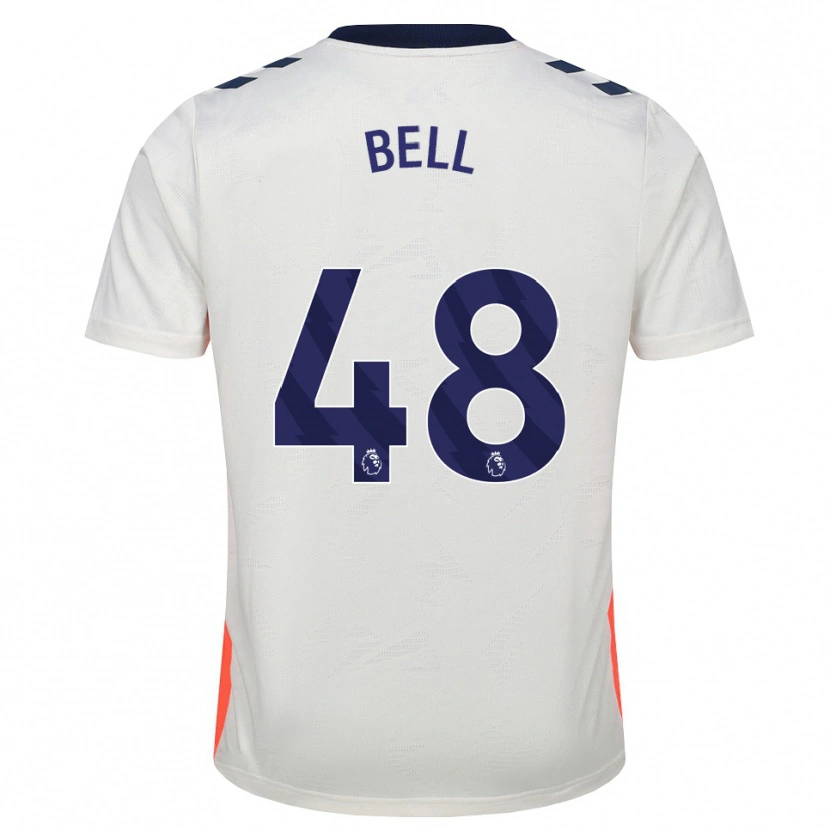 Danxen Homem Camisola Luke Bell #48 Branco Laranja Azul Real Alternativa 2026/27 Camisa Brasil