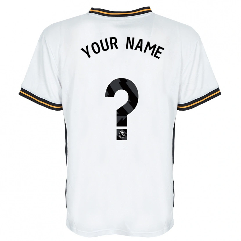 Danxen Homem Camisola Seu Nome #0 Branco Laranja Preto Alternativa 2026/27 Camisa Brasil