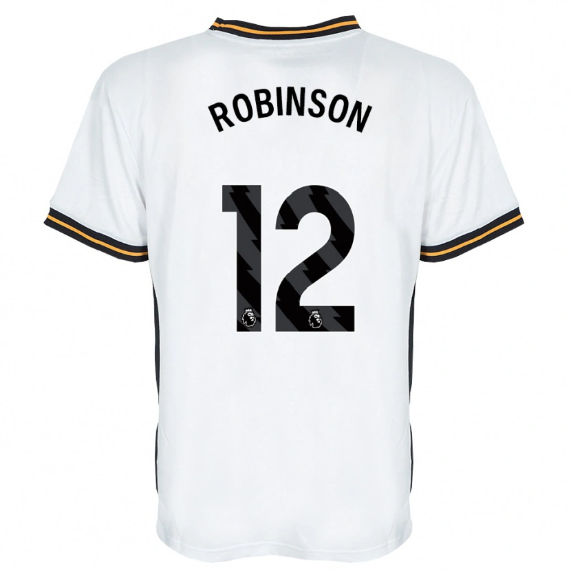 Danxen Homem Camisola Ben Robinson #12 Branco Laranja Preto Alternativa 2026/27 Camisa Brasil
