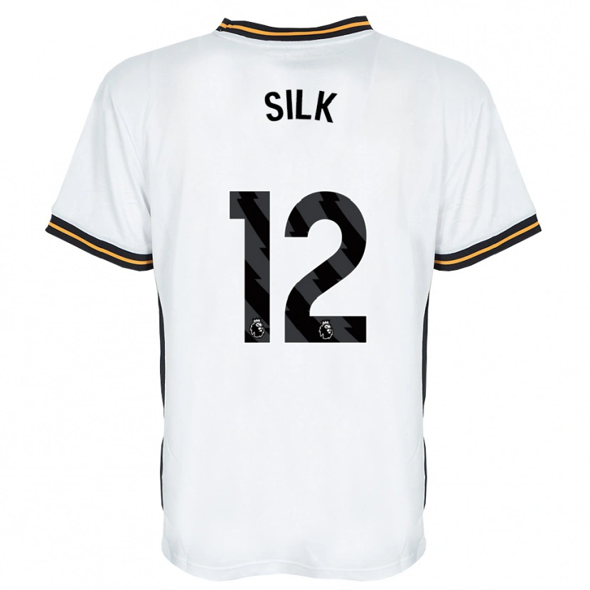 Danxen Homem Camisola Reuben Silk #12 Branco Laranja Preto Alternativa 2026/27 Camisa Brasil
