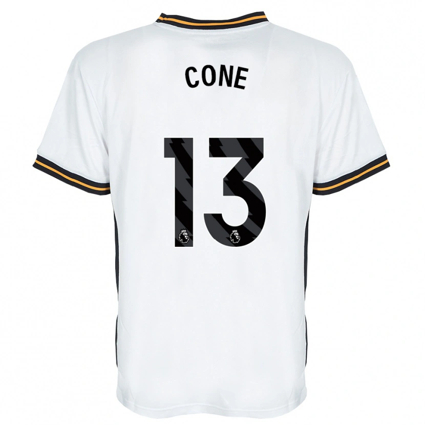 Danxen Homem Camisola Sharla Cone #13 Branco Laranja Preto Alternativa 2026/27 Camisa Brasil