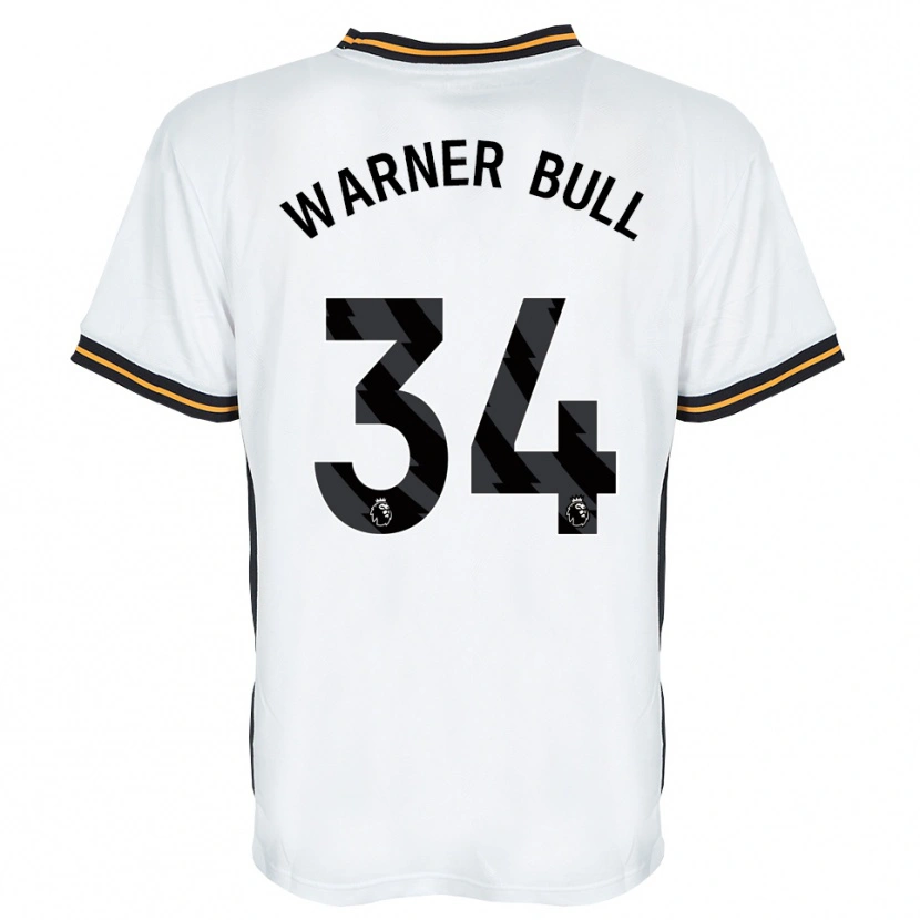 Danxen Homem Camisola Lucy Warner-Bull #34 Branco Laranja Preto Alternativa 2026/27 Camisa Brasil