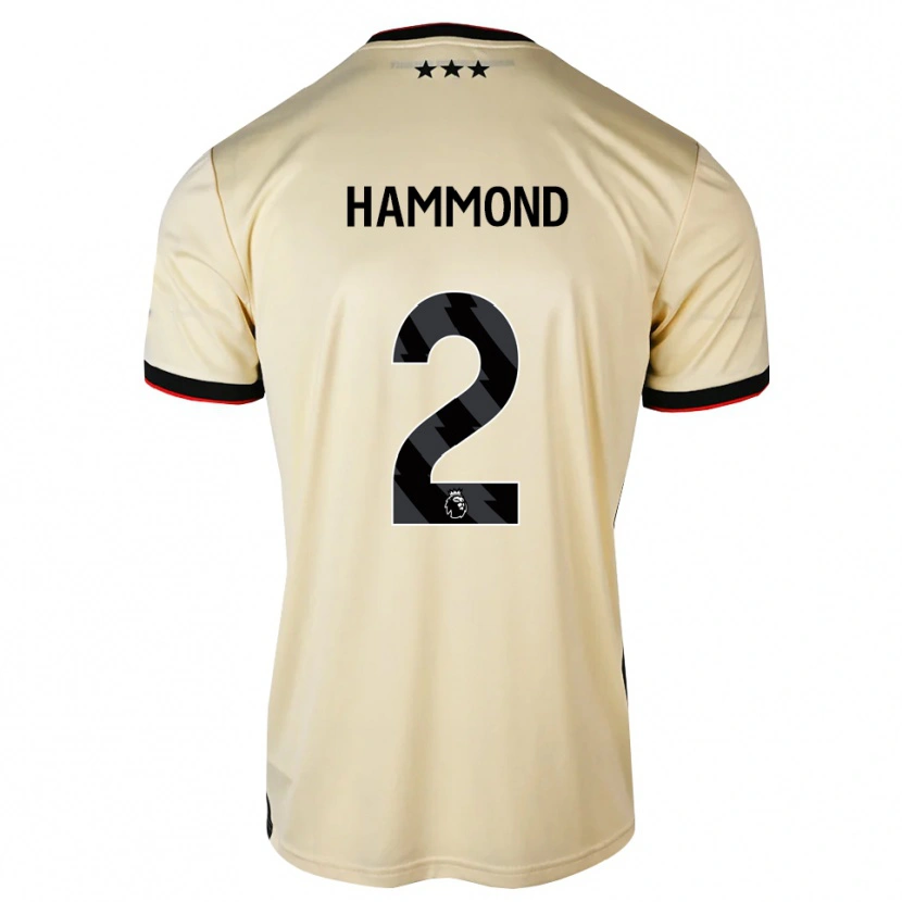 Danxen Homem Camisola Joshua Hammond #2 Chiffon De Limão Preto Vermelho Alternativa 2026/27 Camisa Brasil