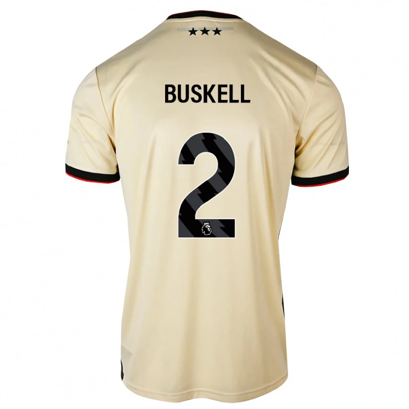 Danxen Homem Camisola Benjamin Buskell #2 Chiffon De Limão Preto Vermelho Alternativa 2026/27 Camisa Brasil