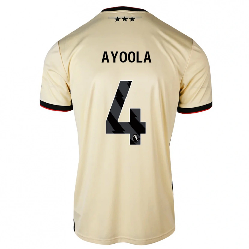 Danxen Homem Camisola Jesse Ayoola #4 Chiffon De Limão Preto Vermelho Alternativa 2026/27 Camisa Brasil