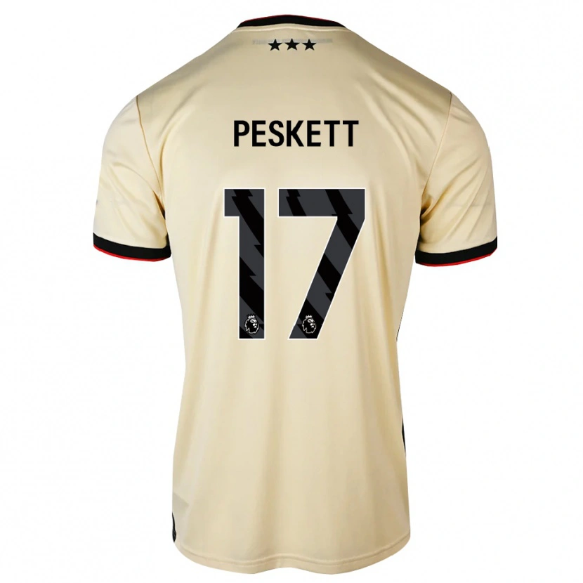 Danxen Homem Camisola Sophie Peskett #17 Chiffon De Limão Preto Vermelho Alternativa 2026/27 Camisa Brasil