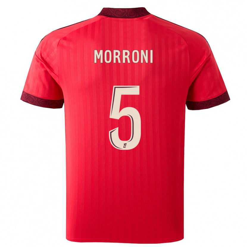 Danxen Homem Camisola Perle Morroni #5 Borgonha Vermelho Branco Alternativa 2026/27 Camisa Brasil