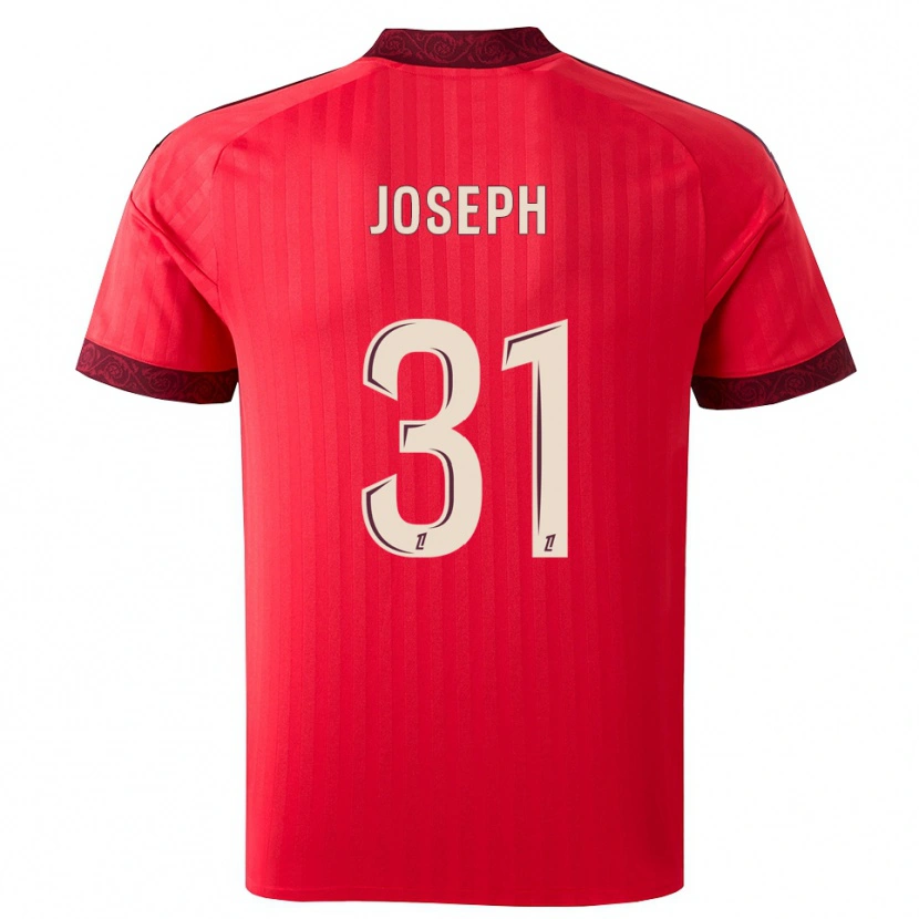 Danxen Homem Camisola Liana Joseph #31 Borgonha Vermelho Branco Alternativa 2026/27 Camisa Brasil