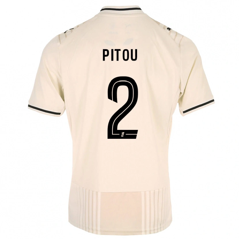 Danxen Homem Camisola Ryan Pitou #2 Renda Preta Branco Antigo Alternativa 2026/27 Camisa Brasil