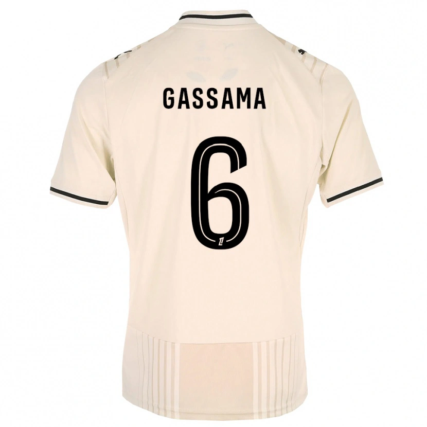Danxen Homem Camisola Karamady Gassama #6 Renda Preta Branco Antigo Alternativa 2026/27 Camisa Brasil