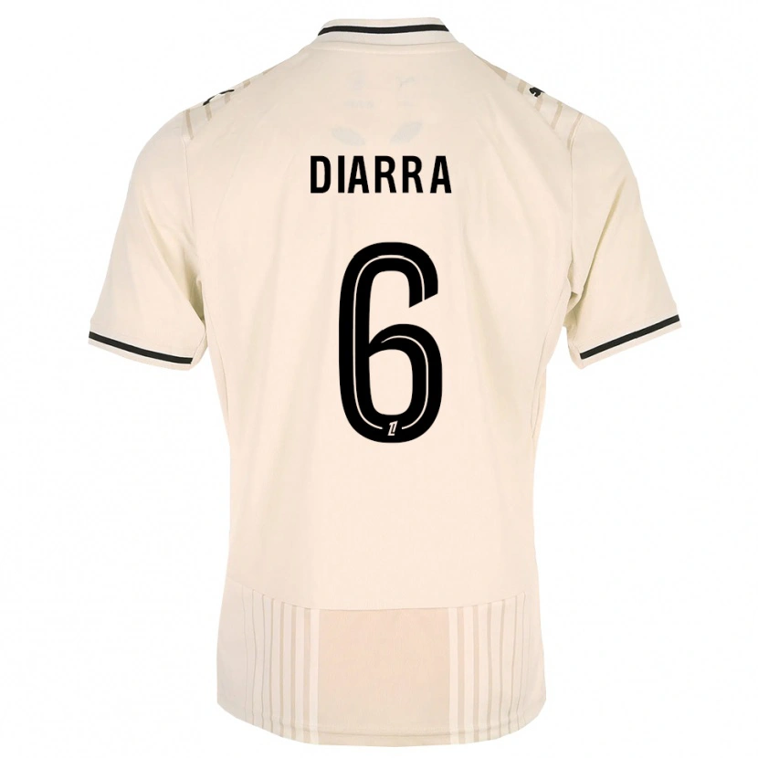 Danxen Homem Camisola Salimou Diarra #6 Renda Preta Branco Antigo Alternativa 2026/27 Camisa Brasil