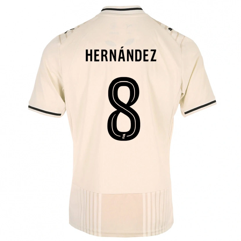 Danxen Homem Camisola Pablo Hernandez #8 Renda Preta Branco Antigo Alternativa 2026/27 Camisa Brasil