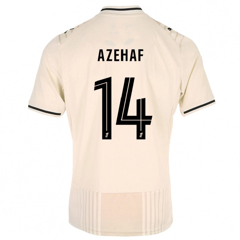 Danxen Homem Camisola Aïssa Azehaf #14 Renda Preta Branco Antigo Alternativa 2026/27 Camisa Brasil