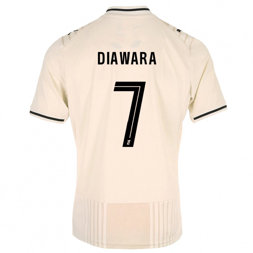 Danxen Homem Camisola Kandet Diawara #7 Renda Preta Branco Antigo Alternativa 2026/27 Camisa Brasil