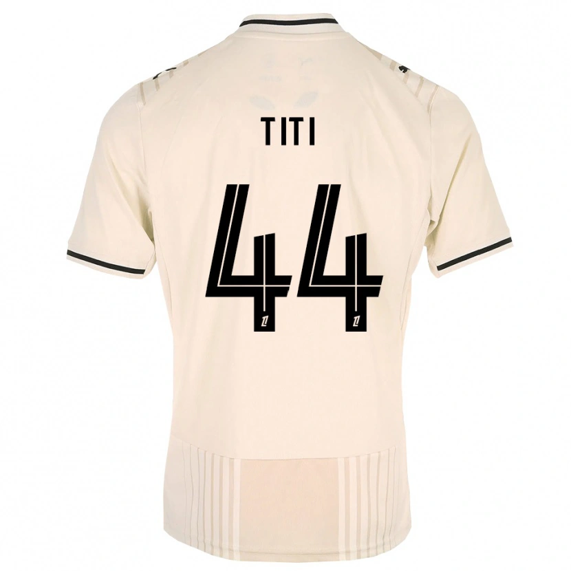 Danxen Homem Camisola Yvann Titi #44 Renda Preta Branco Antigo Alternativa 2026/27 Camisa Brasil
