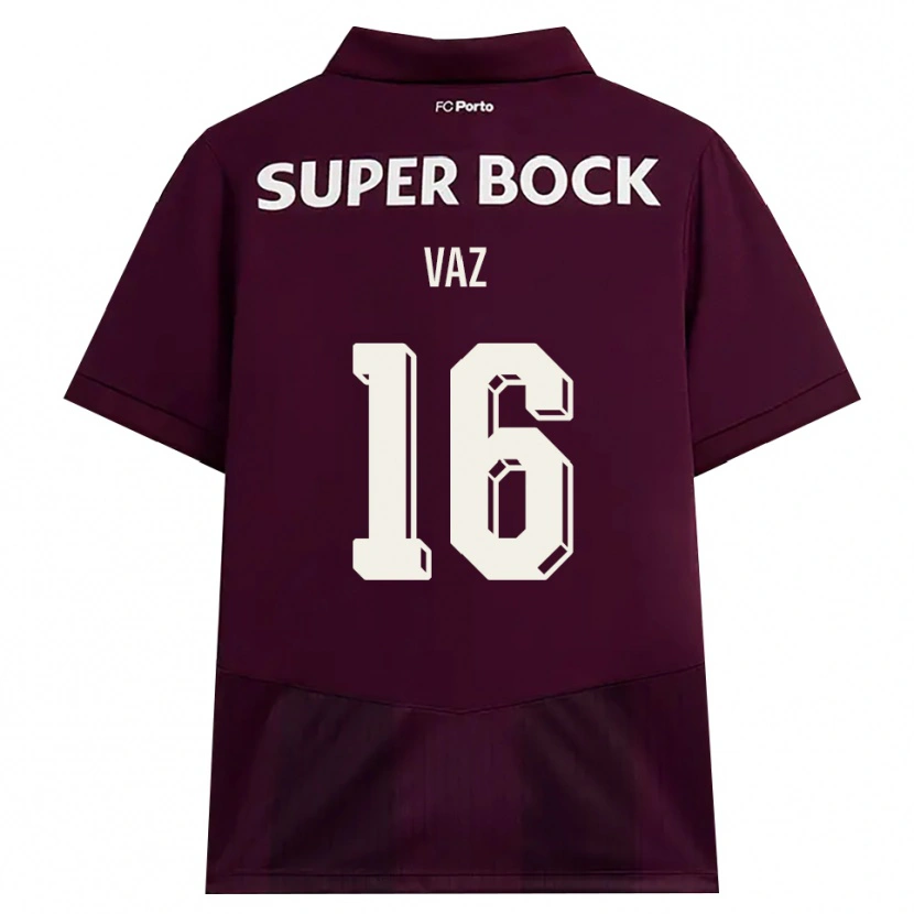 Danxen Homem Camisola Matilde Vaz #16 Borgonha Branco Alternativa 2026/27 Camisa Brasil