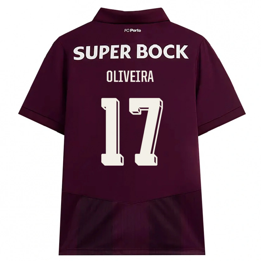 Danxen Homem Camisola Rodrigo Oliveira #17 Borgonha Branco Alternativa 2026/27 Camisa Brasil