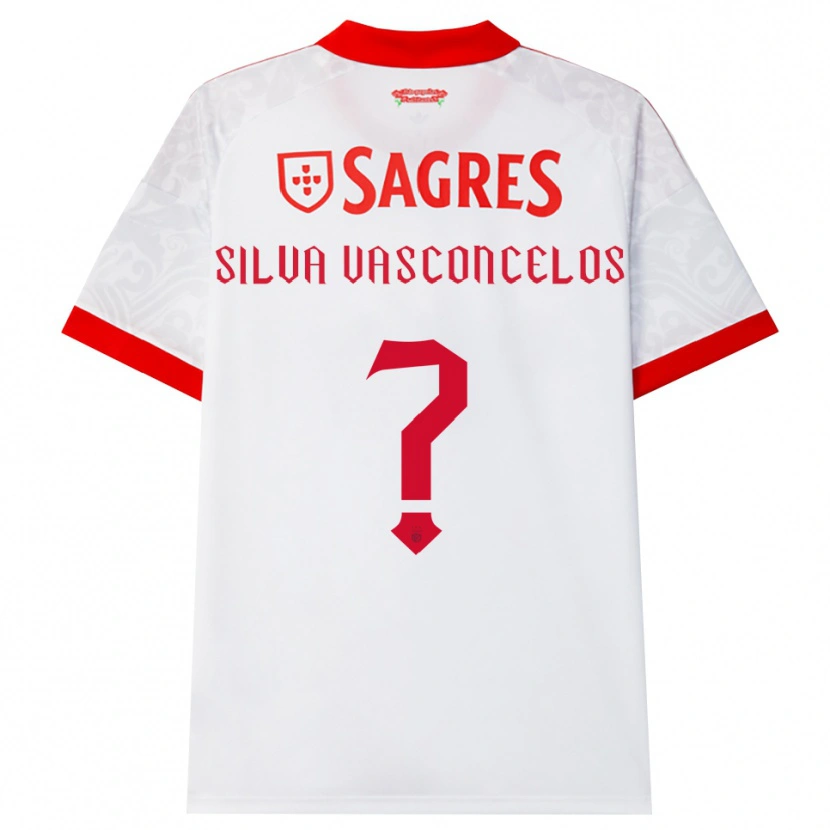 Danxen Homem Camisola Martim Silva Vasconcelos #0 Branco Vermelho Amarelo Alternativa 2026/27 Camisa Brasil