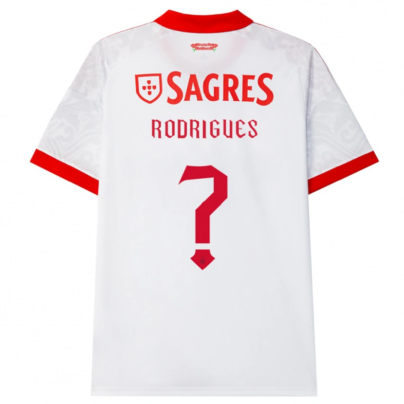 Danxen Homem Camisola Miguel Rodrigues #0 Branco Vermelho Amarelo Alternativa 2026/27 Camisa Brasil