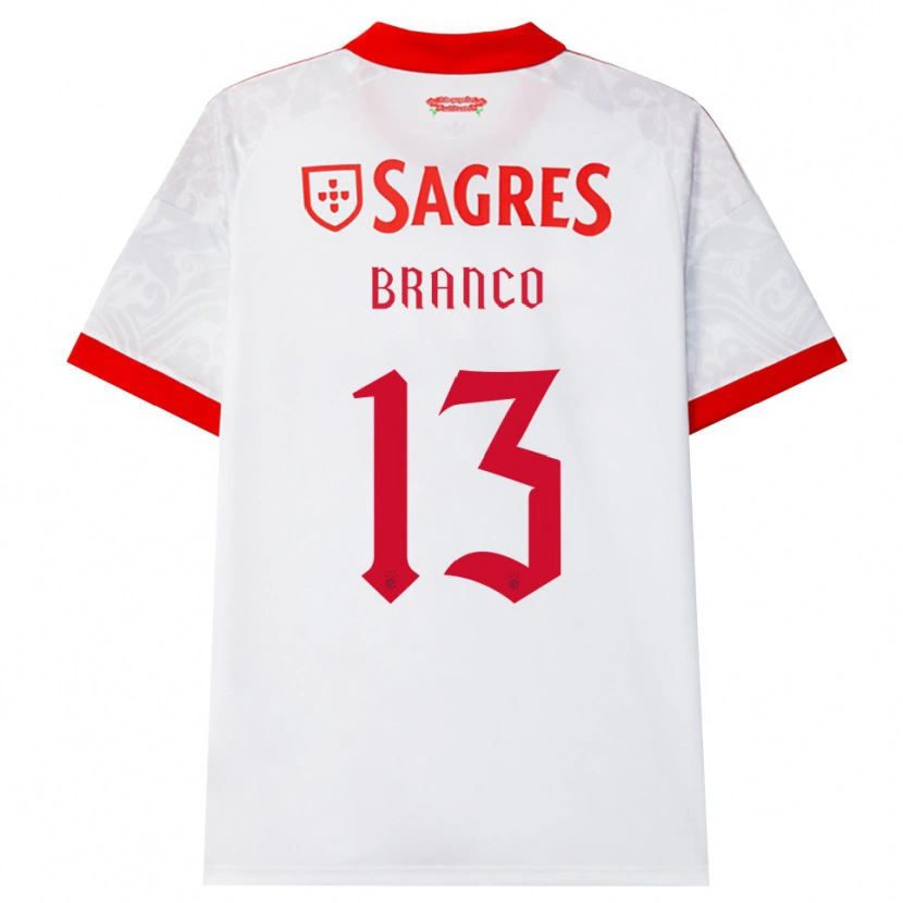 Danxen Homem Camisola Marcelo Branco #13 Branco Vermelho Amarelo Alternativa 2026/27 Camisa Brasil