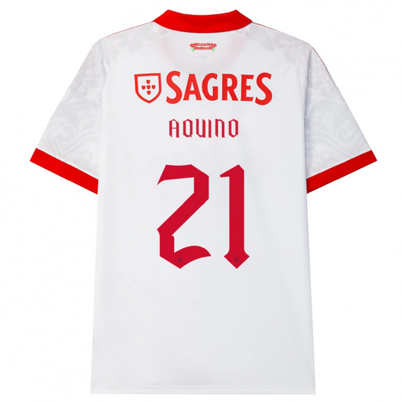 Danxen Homem Camisola Jesus Aquino #21 Branco Vermelho Amarelo Alternativa 2026/27 Camisa Brasil